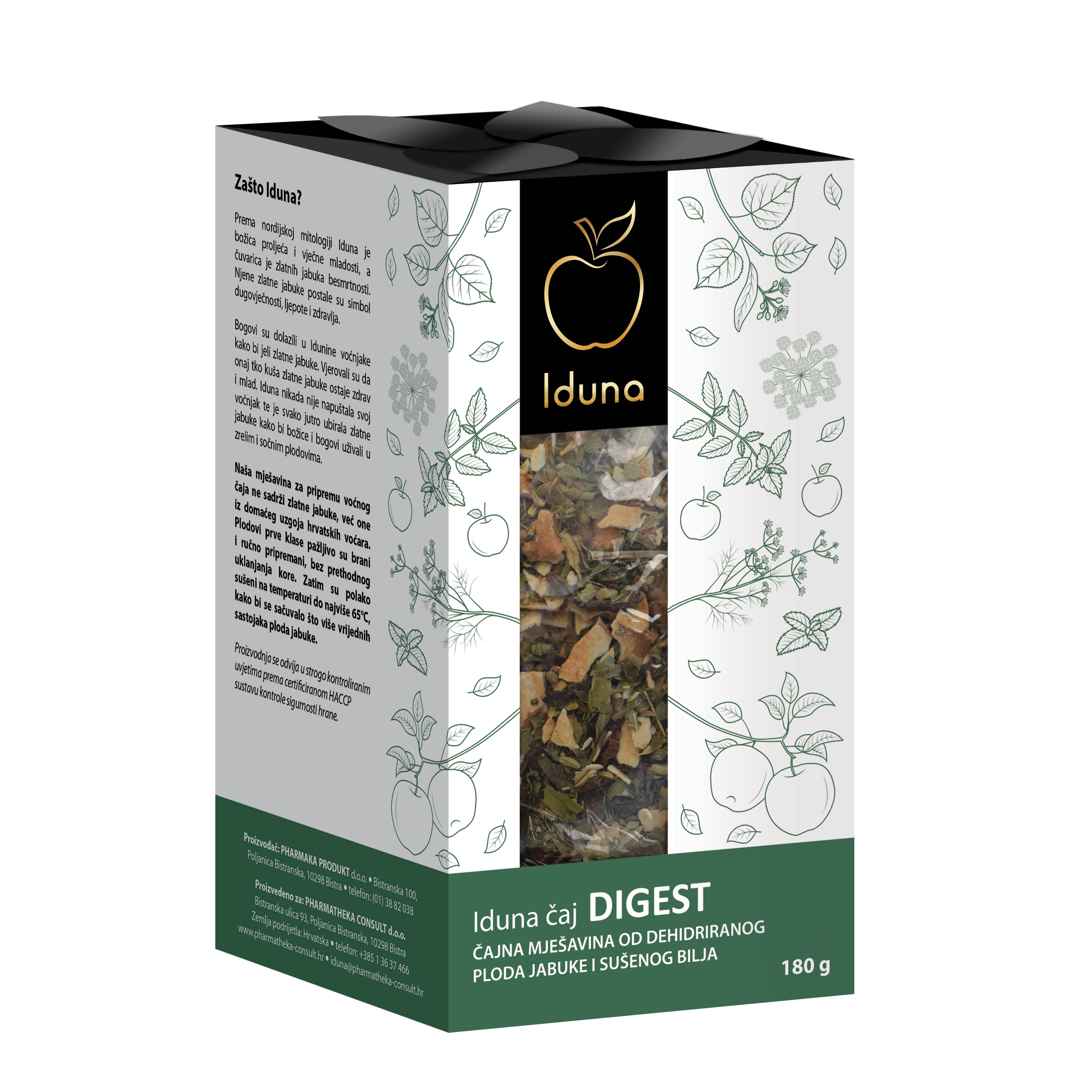 Iduna čaj DIGEST 180g